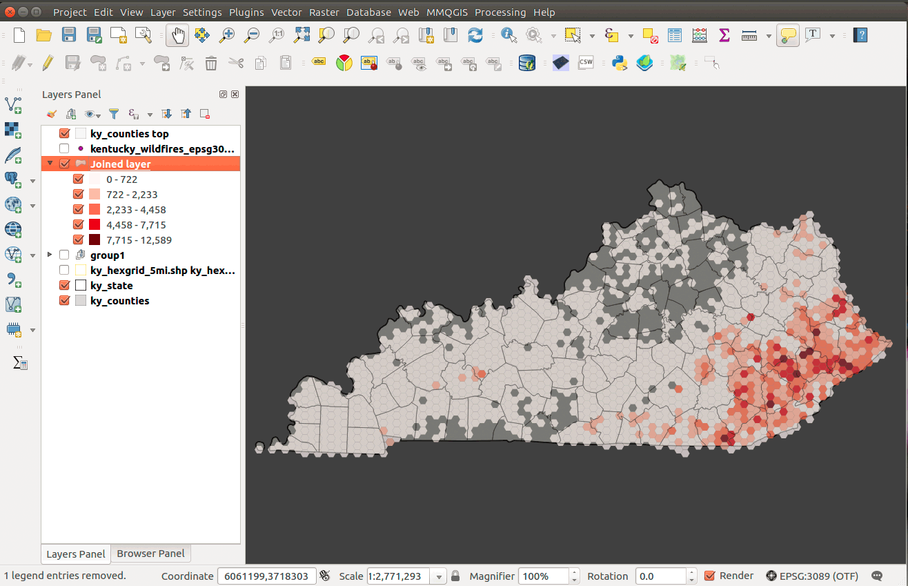 Your final map visualization